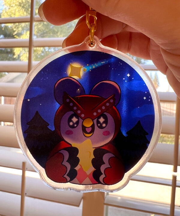 Shooting Stars ~ Celeste Acrylic Keychain ~ Animal Crossing - Image 2
