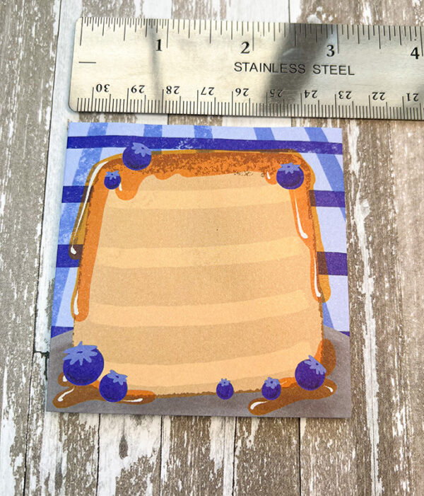 Blueberry Pancakes ~ Sticky Note - Image 3