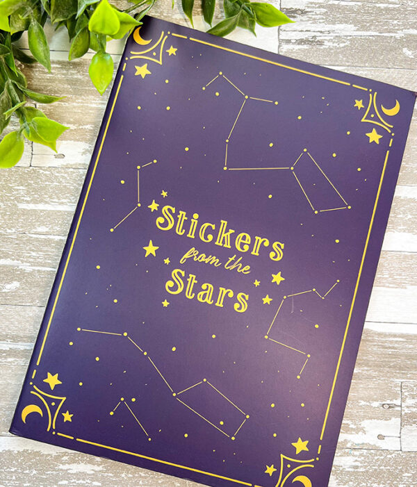 Stickers from the Stars ~ 40 Page A5 Reusable Sticker Book