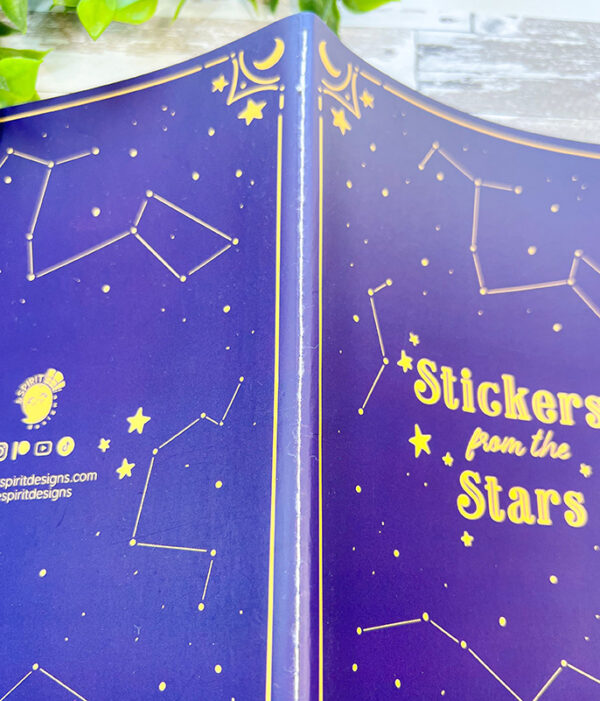 Stickers from the Stars ~ 40 Page A5 Reusable Sticker Book - Image 4